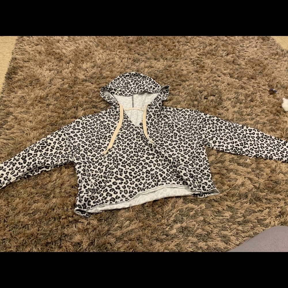 Vintage Havana crop hoodie